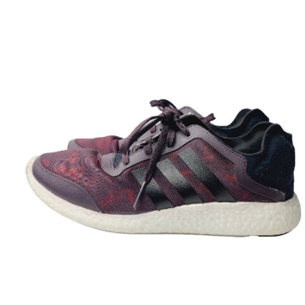 Adidas‎ Women's Black Red Pureboost M21450 Camouflage Low Top Sneaker Size 10